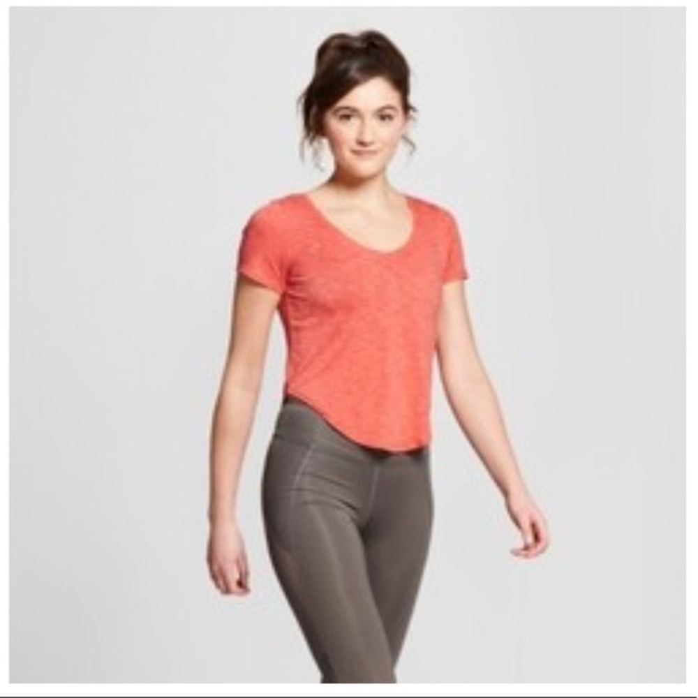 Bundle Cropped Workout Tees Size S/M Oversized Fit